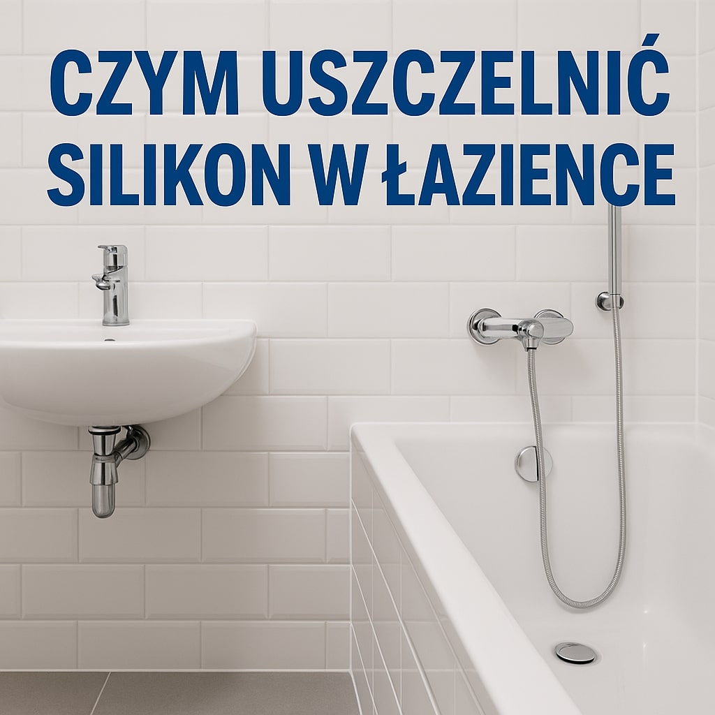 Czym uszczelnić silikon w łazience
