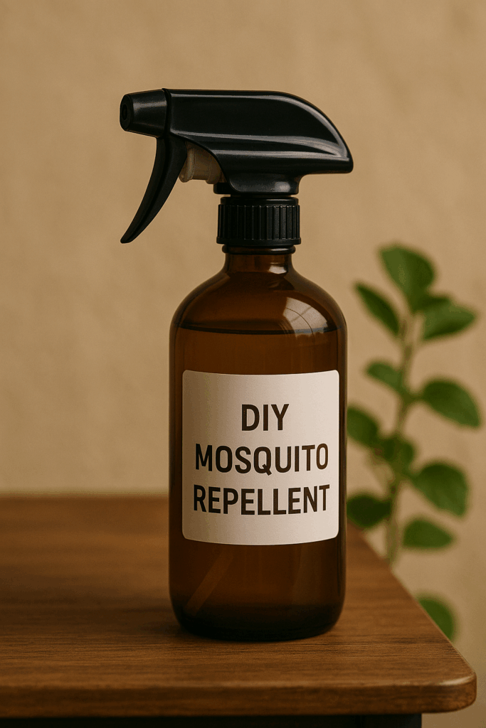 naturalny spray odstraszający komary