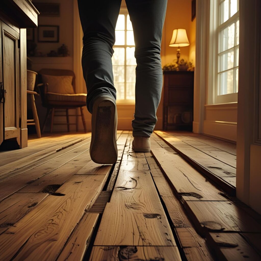 Dlaczego podłoga skrzypi