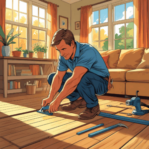 Jak zlikwidować skrzypiącą podłogę lub panele