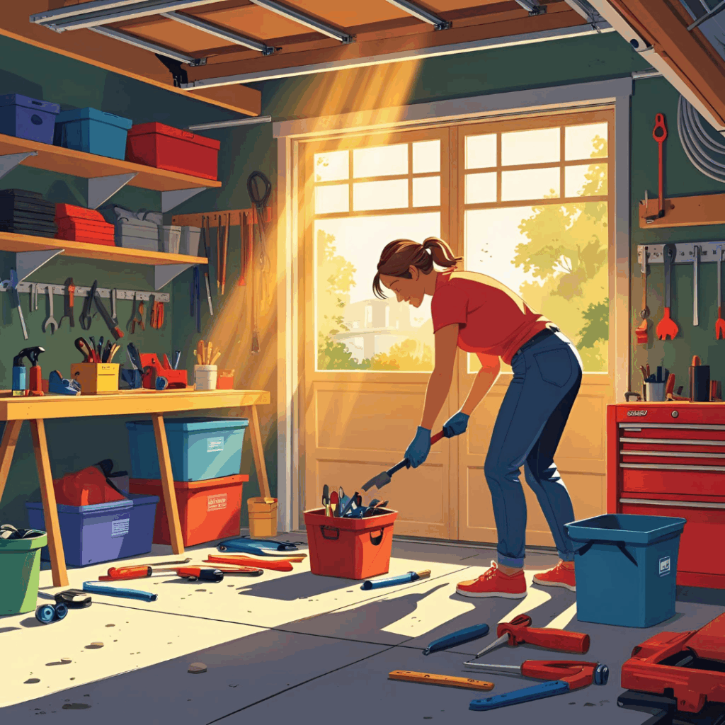 Narzędzia i sprzęty – zrób porządki w garażu