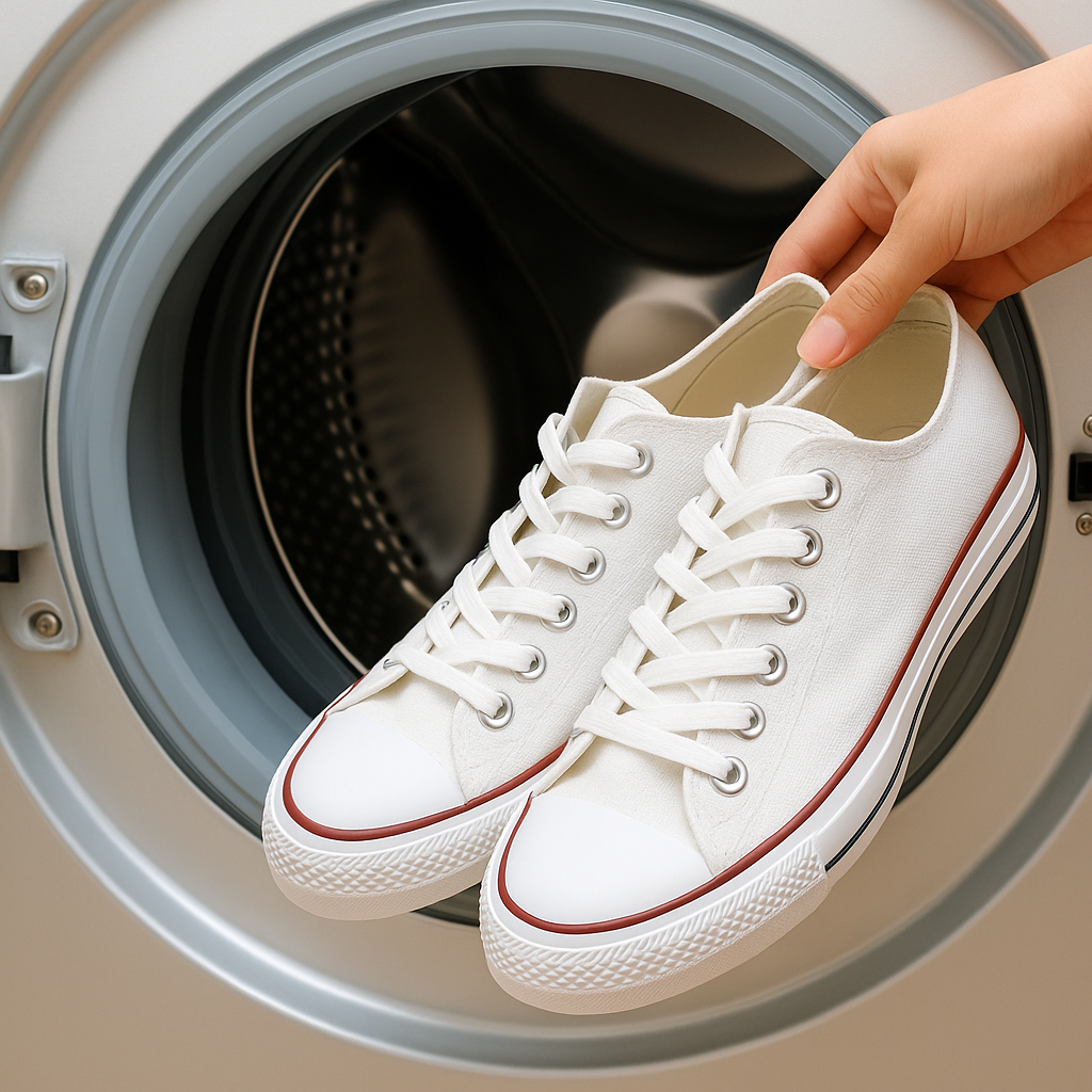 Czy można prać buty w pralce?