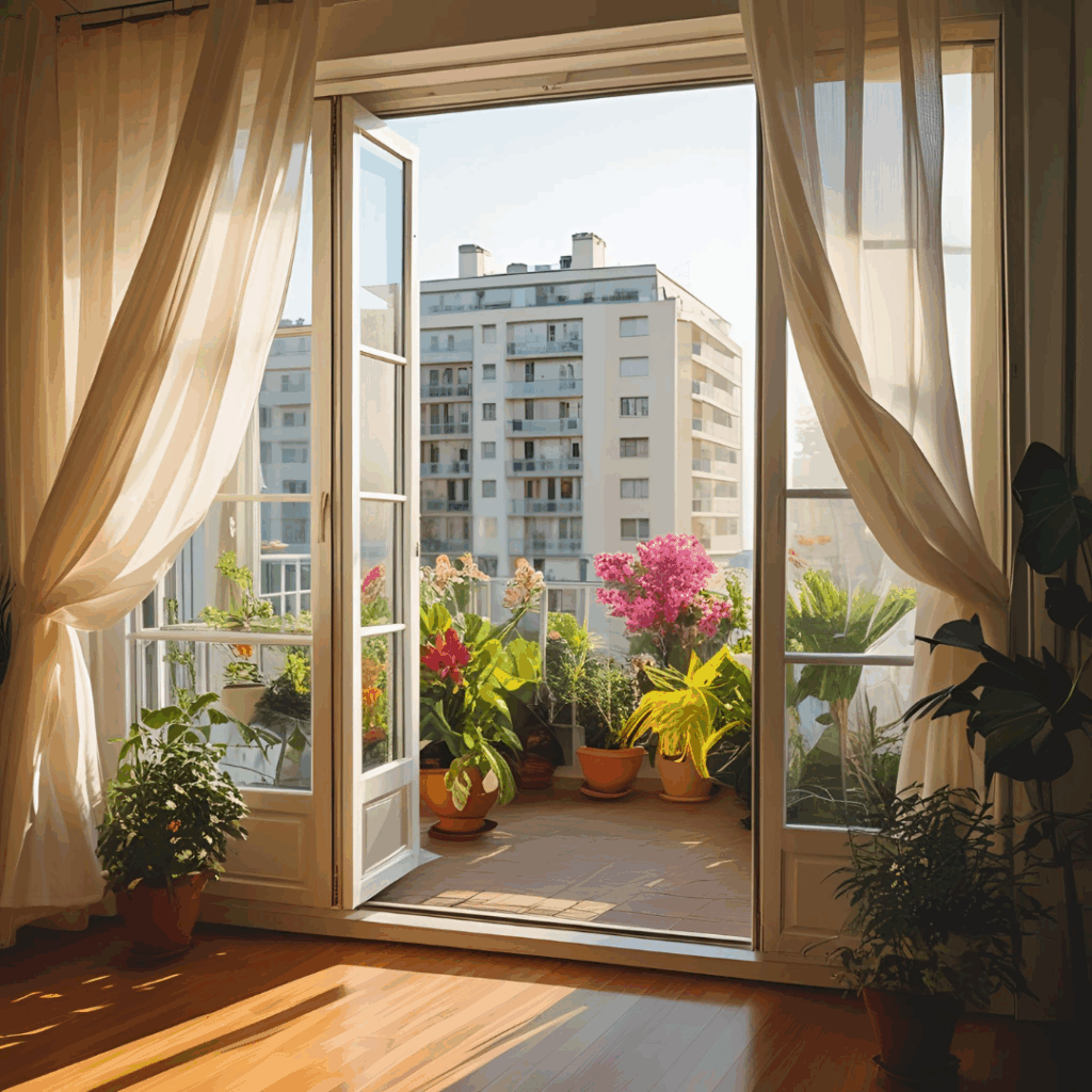 wietrzenie mieszkania