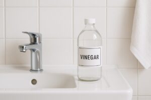 czy ocet niszczy fugi