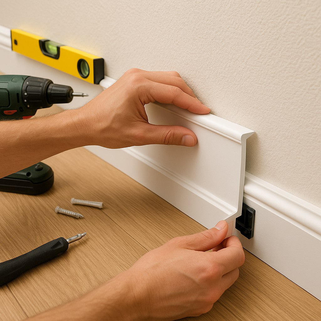 Jak zamontować listwy przypodłogowe