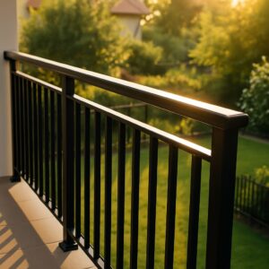 Jak pomalować balustradę lub metalowy płot